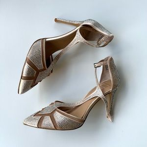 INC Women’s Karsyn Pointed Toe Ankle Strap Classic Pumps Size 8